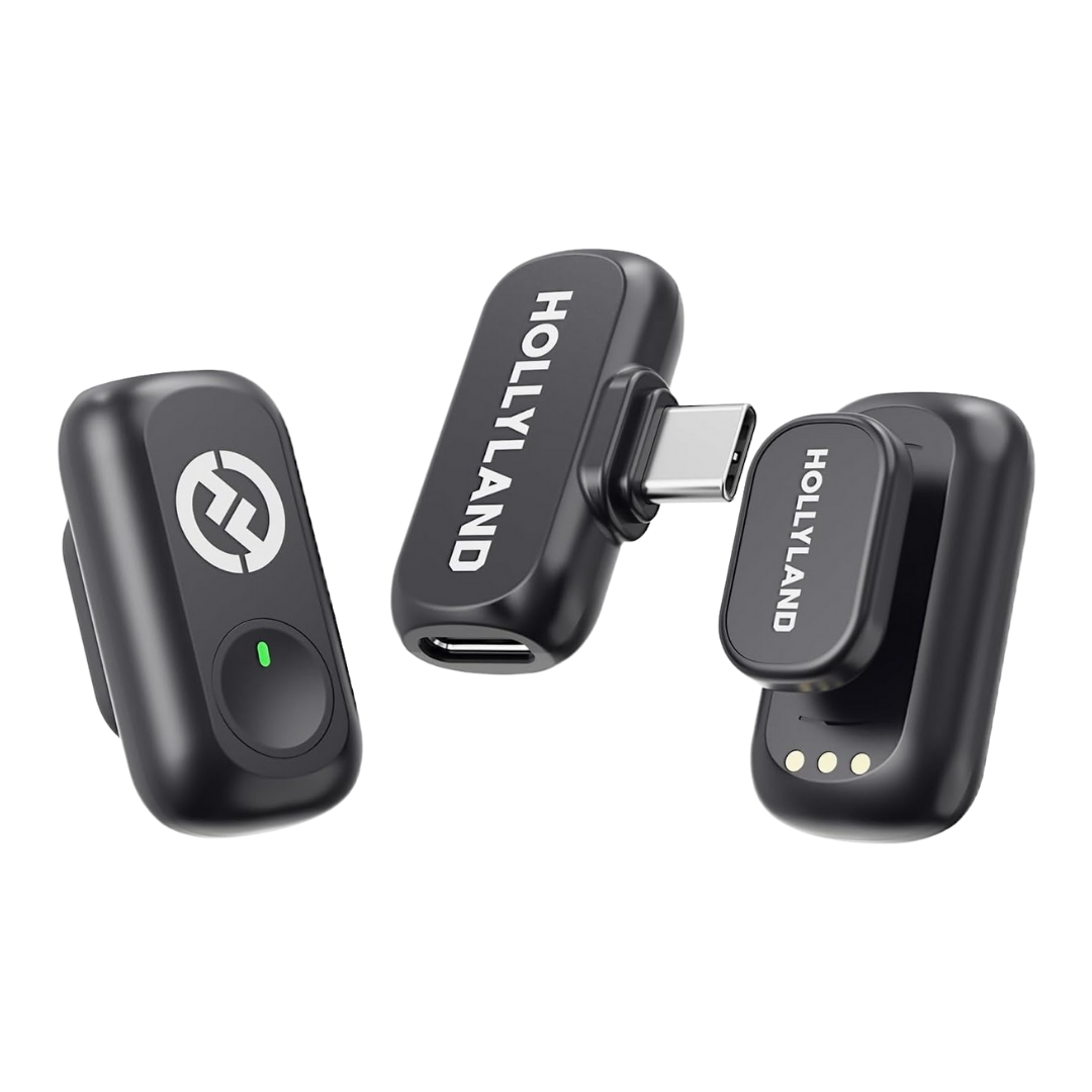 Hollyland Lark A1 Wireless Lavalier Microphone Mini Duo