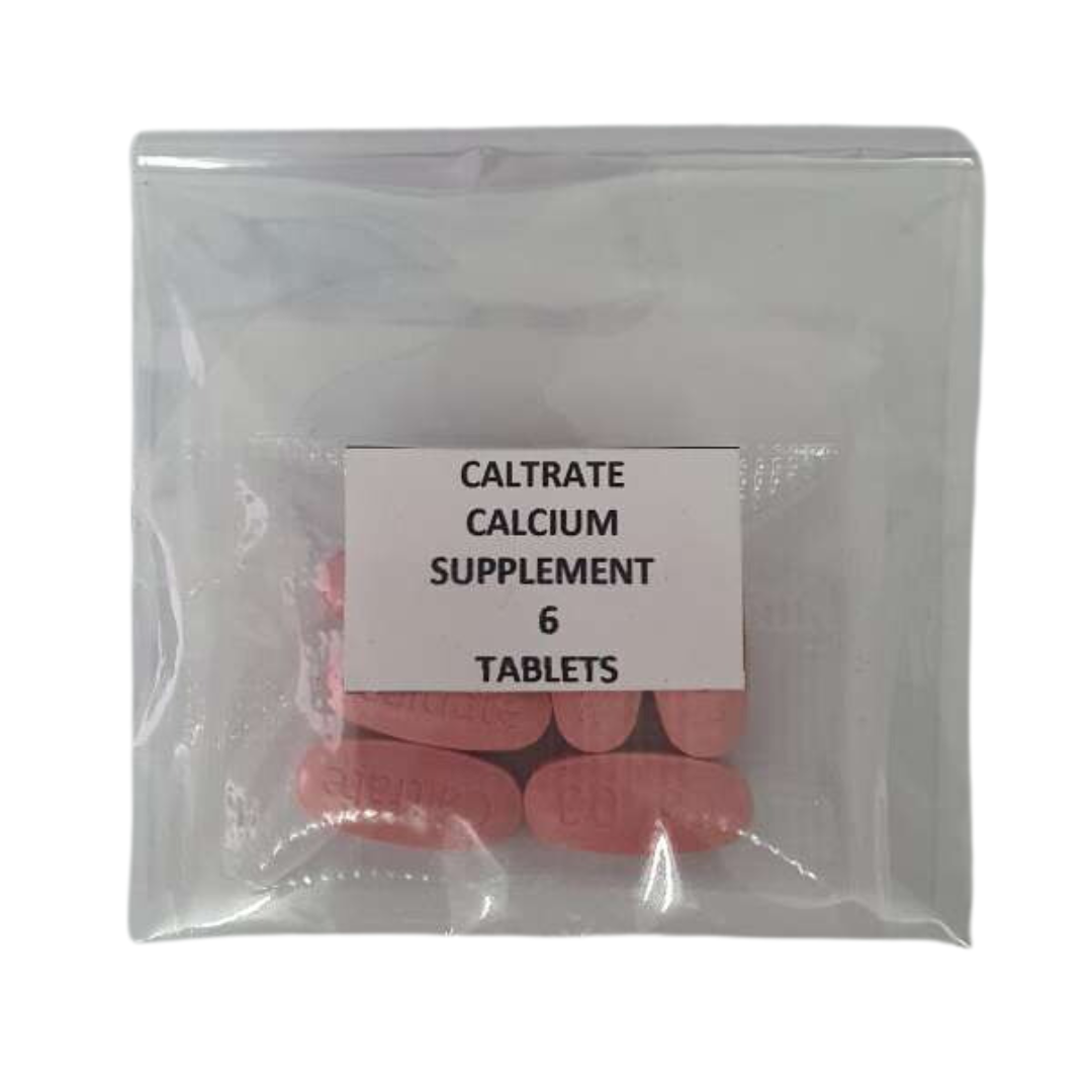 Caltrate Calcium Supplement, 6 Tablets