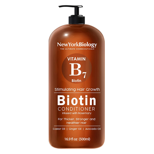New York Biology Biotin Conditioner for Hair Growth and Thinning Hair - 16.9 fl Oz