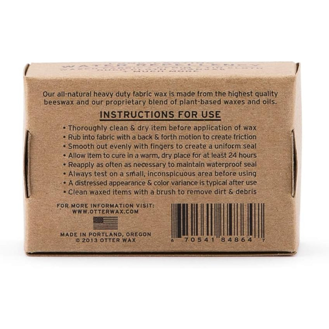 Otter Wax Fabric Care Heavy Duty Fabric Wax, 2.25 oz.