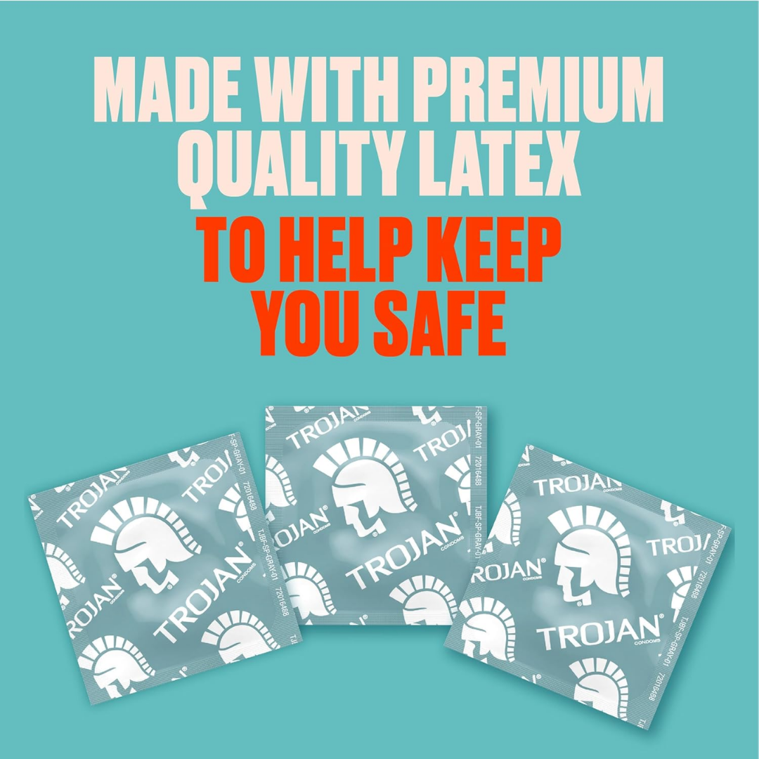 Trojan Ultra Thin, 36 Lubricated Latex Condoms