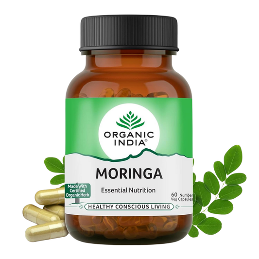 Organic India Moringa Essential Nutrition, 60 Capsules