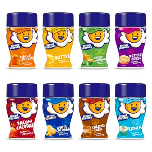 Kernel Season's Popcorn Seasoning Mini Jar Pack 0.9oz / 25g Each