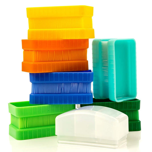 Sensory Brushes Colorful 12 Pack + Handle