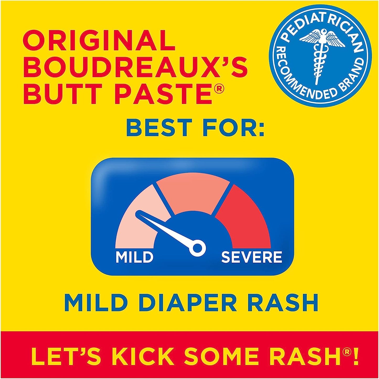 Boudreaux's Butt Paste Diaper Rash Ointment 2 Oz / 57g