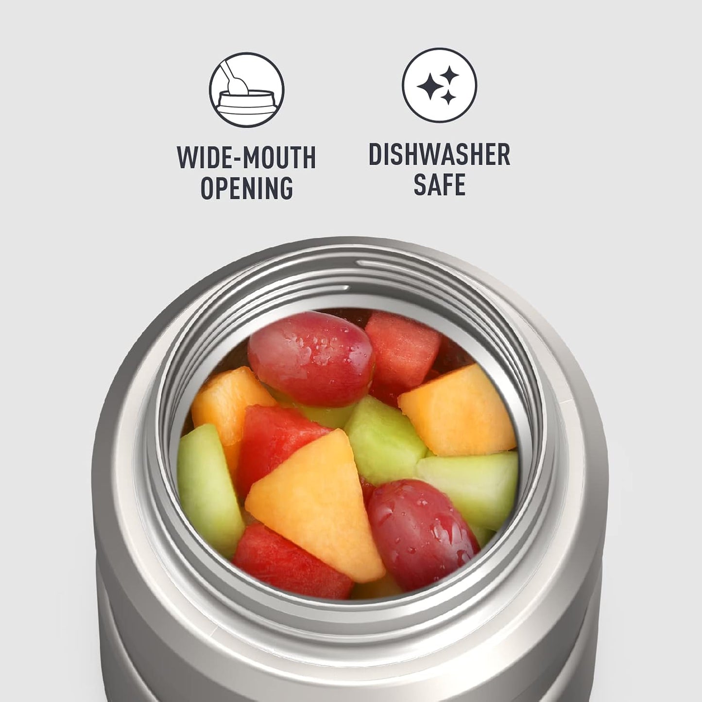 THERMOS Stainless King Vacuum Insulated Food Jar 16oz.