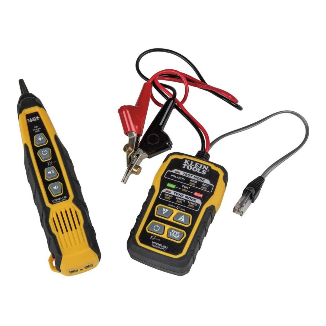 Klein Tools VDV500-820 Cable Tracer with Probe Tone Pro Kit for RJ11 and RJ45 Cables