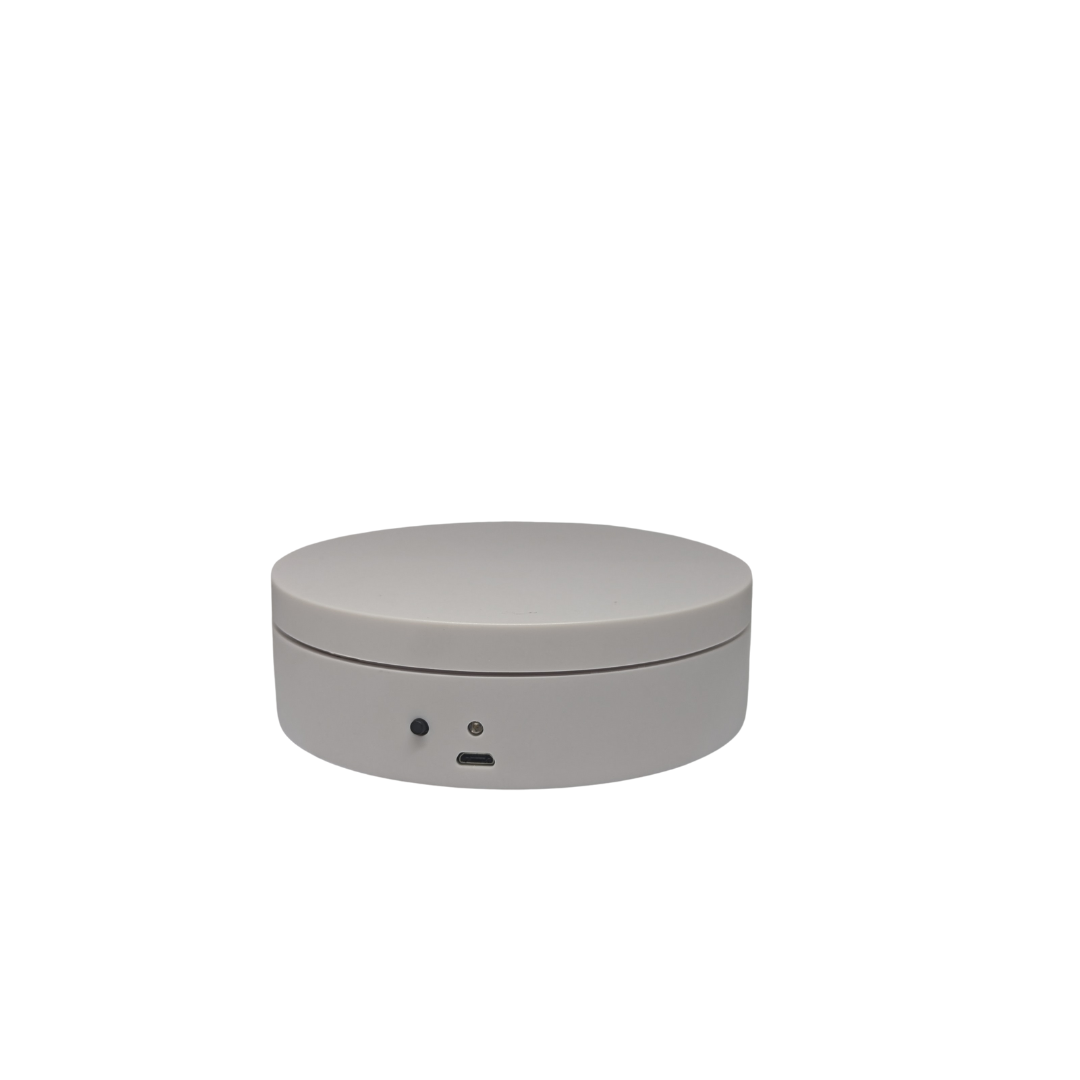 Mini Electric Turntable, White
