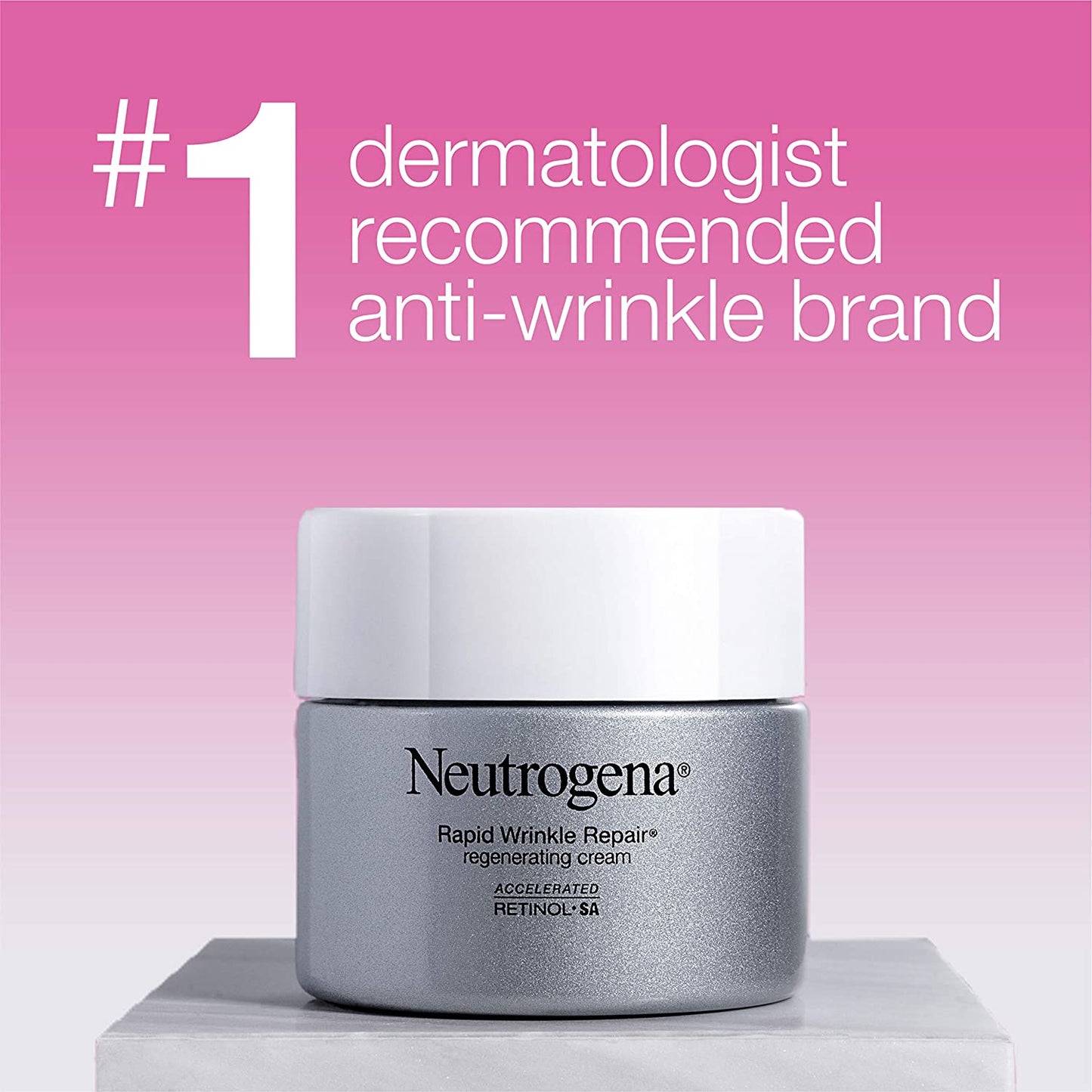 Neutrogena Rapid Wrinkle Repair Retinol Regenerating Cream With Hyaluronic Acid & Retinol (NO BOX)