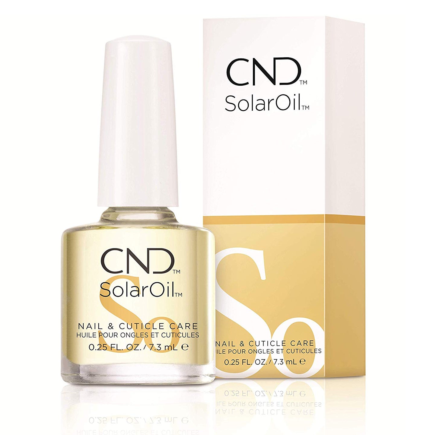 CND Essentials Nail & Cuticle Oil, SolarOil, 0.25 fl.oz / 7.3 ml