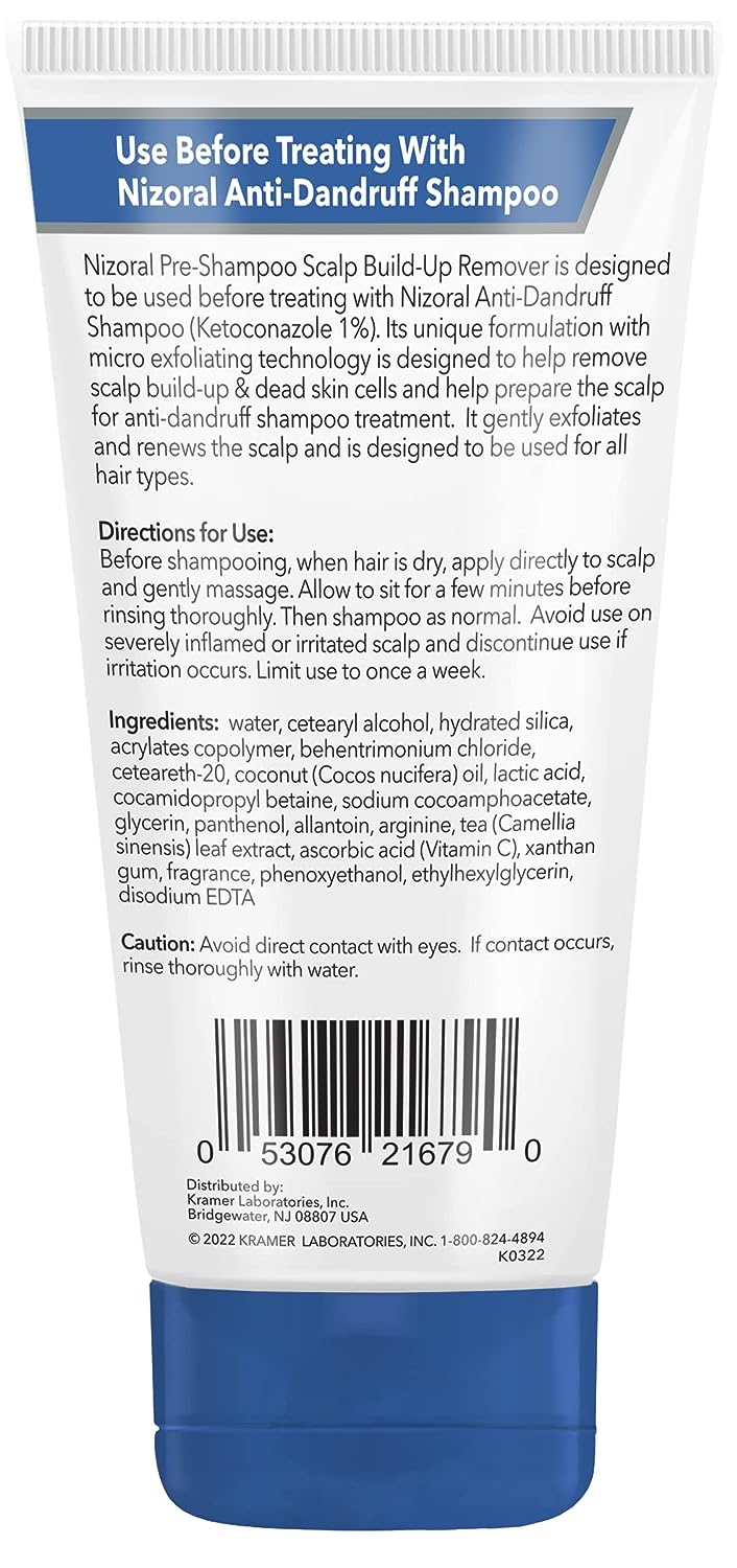 Nizoral Pre-Shampoo Scalp Build-Up Remover Non-Medicated with Micro Exfoliating Technology - 5 fl oz/148ml