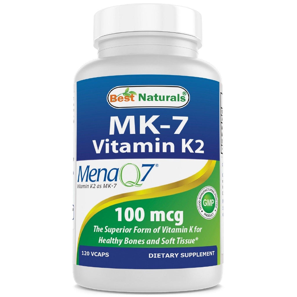 Best Naturals MK-7 Vitamin K2 100 mcg (120 caps)
