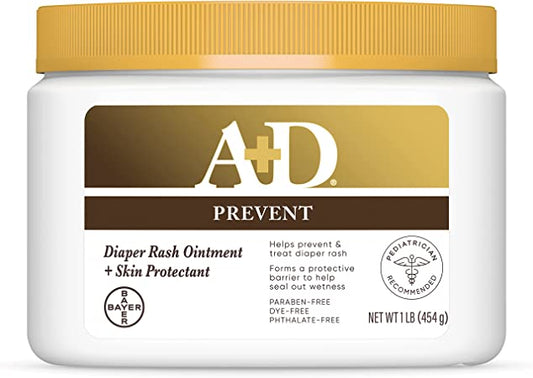 A+D Original Diaper Rash Ointment, 1lb (PACKAGING MAY VARY)