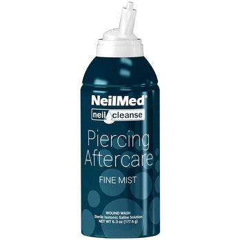 NeilMed NeilCleanse Piercing Aftercare Fine Mist, 6.3 oz / 177.6 g