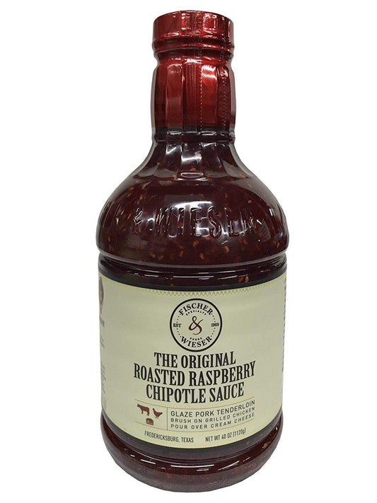 Fischer and Wieser Razzpotle The Original Roasted Raspberry Chipotle Sauce, 40 oz. / 1120g