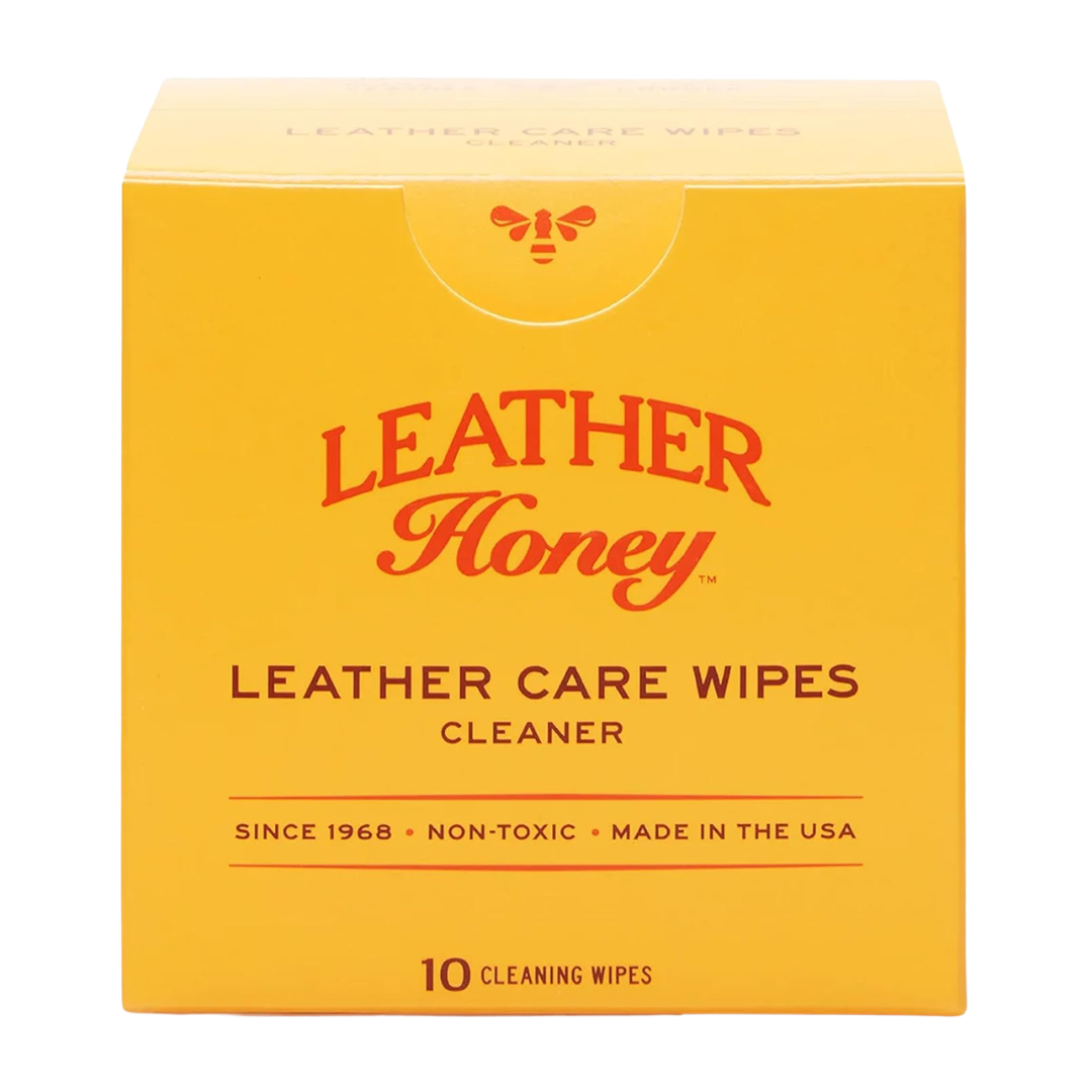 Leather Honey Care Wipes, 10 Count
