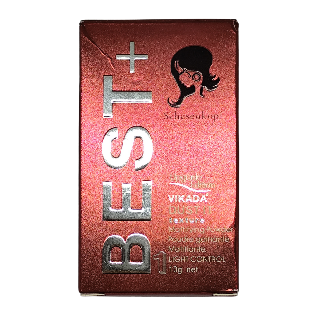 Scheseukopf Best + Vikada Dust It Texture Mattifying Hair Powder, 1 Light Control, 10 g