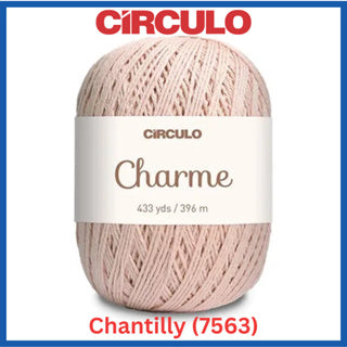 Circulo Yarns CHARME 100% Brazilian Virgin Cotton Yarn 433 yds / 396 m