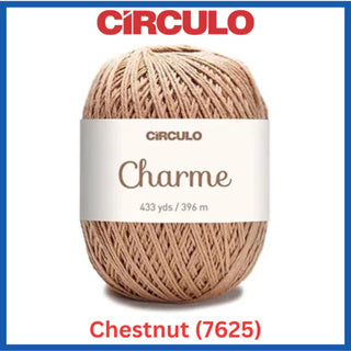 Circulo Yarns CHARME 100% Brazilian Virgin Cotton Yarn 433 yds / 396 m