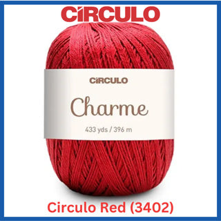 Circulo Yarns CHARME 100% Brazilian Virgin Cotton Yarn 433 yds / 396 m