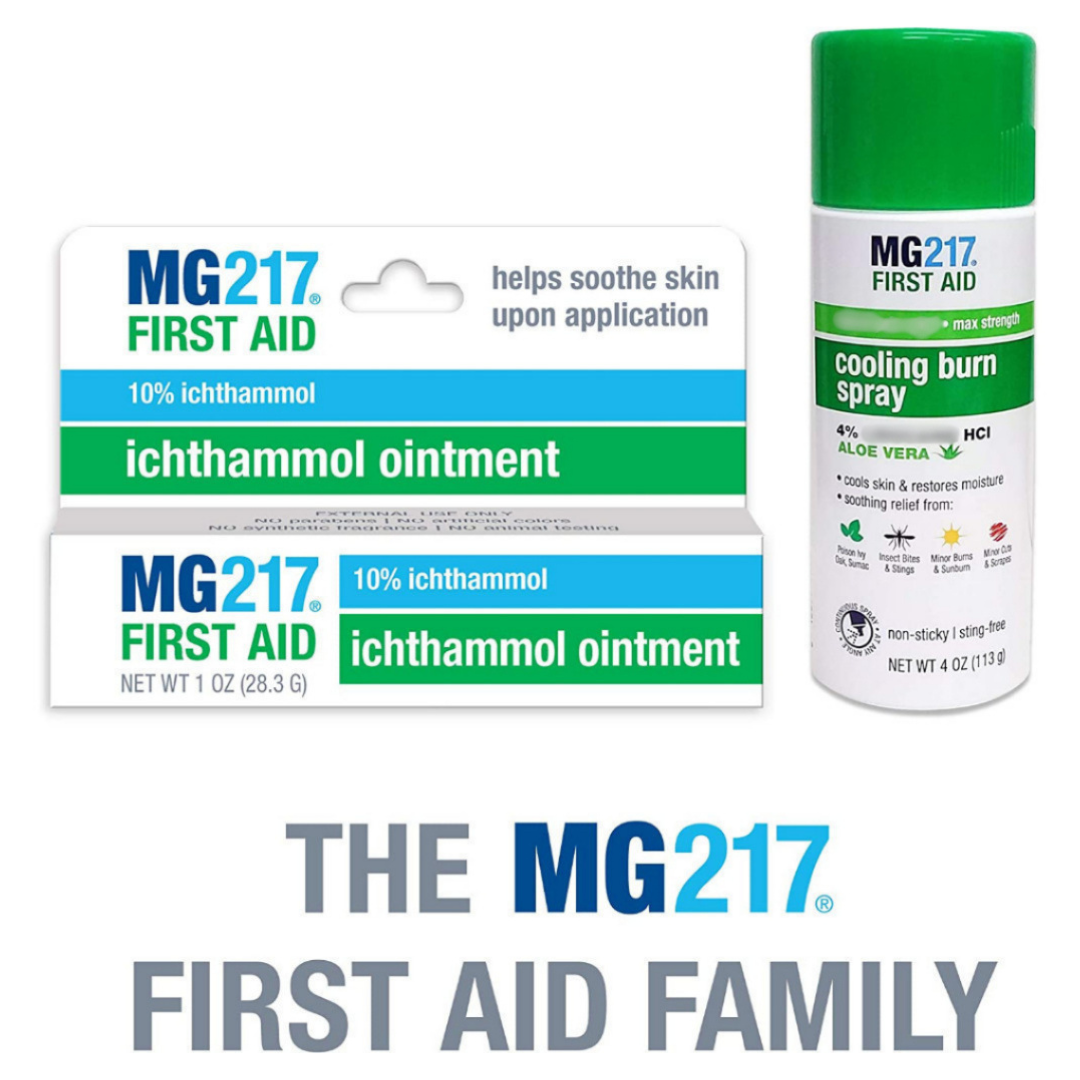 MG217 Max Strength Cooling Burn Spray with Aloe Vera 113g