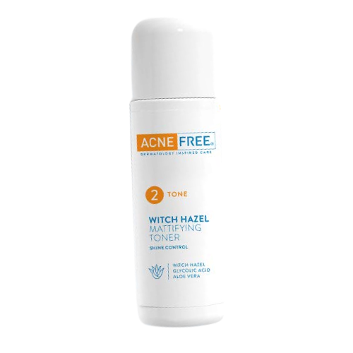 Witch Hazel Mattifying Toner with Glycolic Acid & Aloe Vera, 4 fl.oz