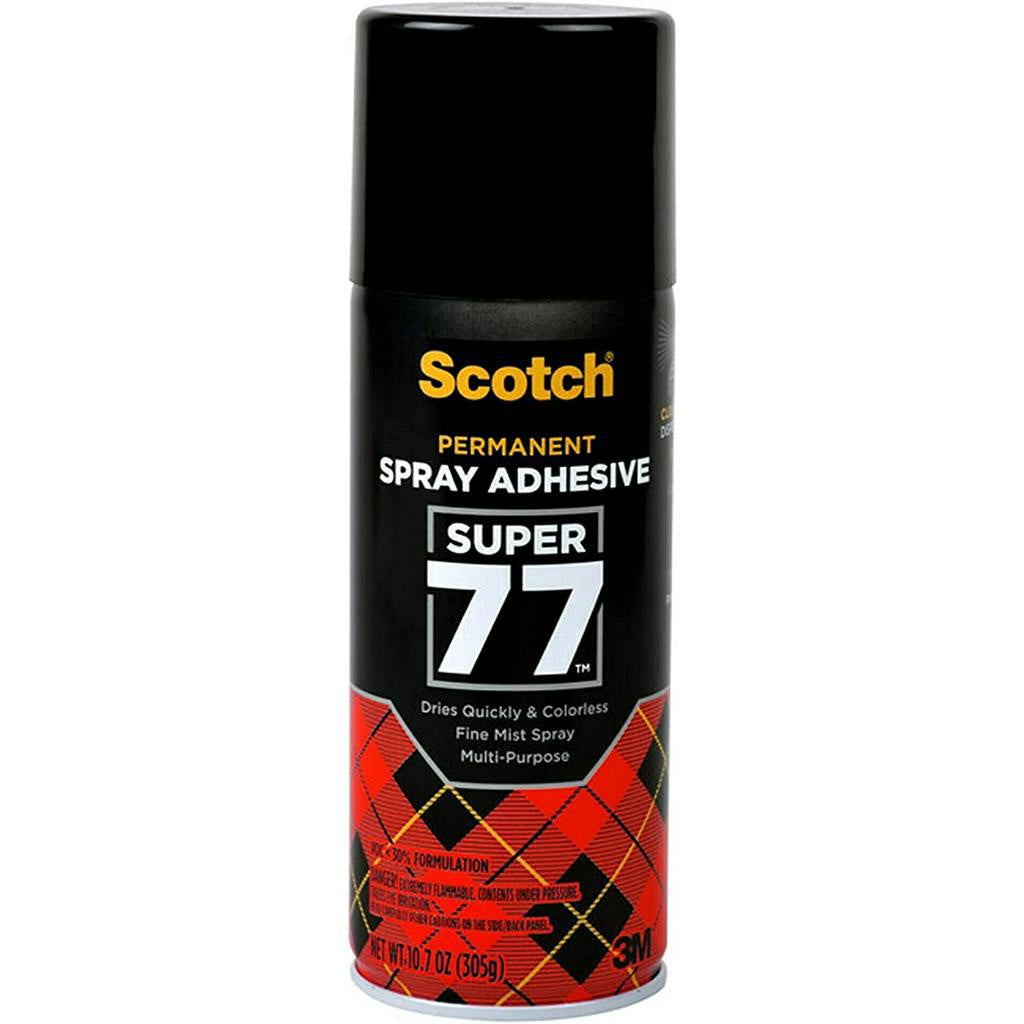 Scotch Permanent Spray Adhesive Super 77 10.7 Oz / 305g