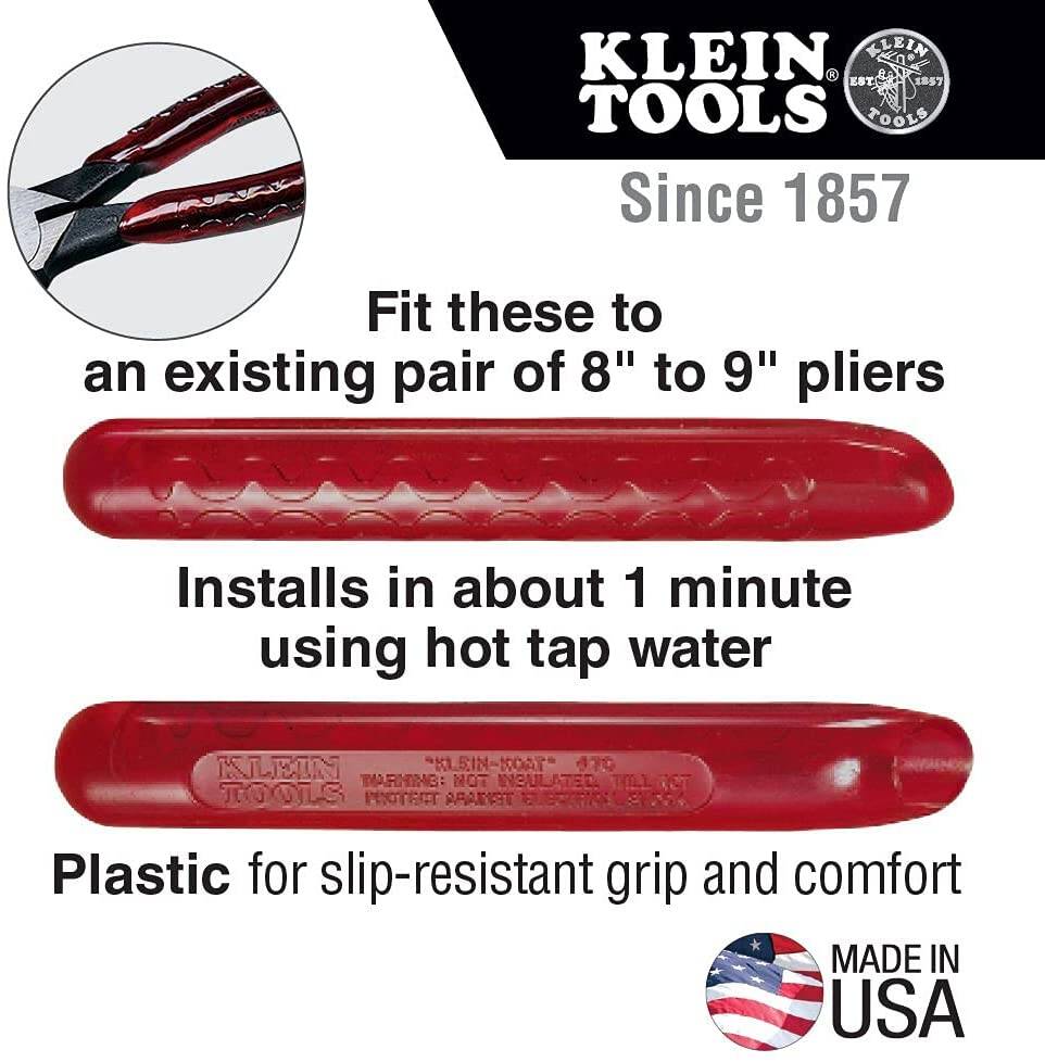 Klein Tools Replacement Pliers Handles Plastic Grips for 203 mm - 229 mm Pliers Handles No. 89