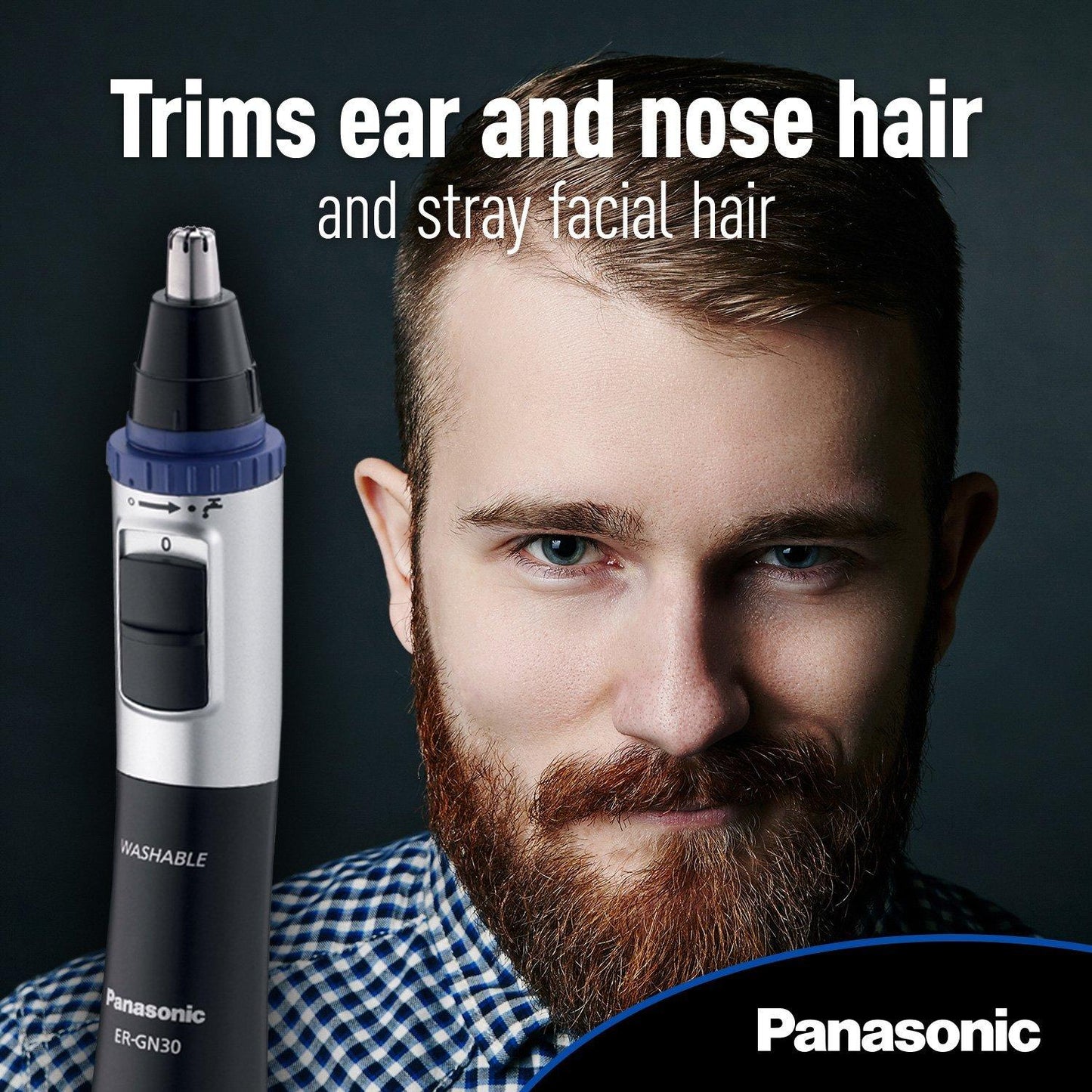 Panasonic Nose and Hair Trimmer / Shaver ERGN30K