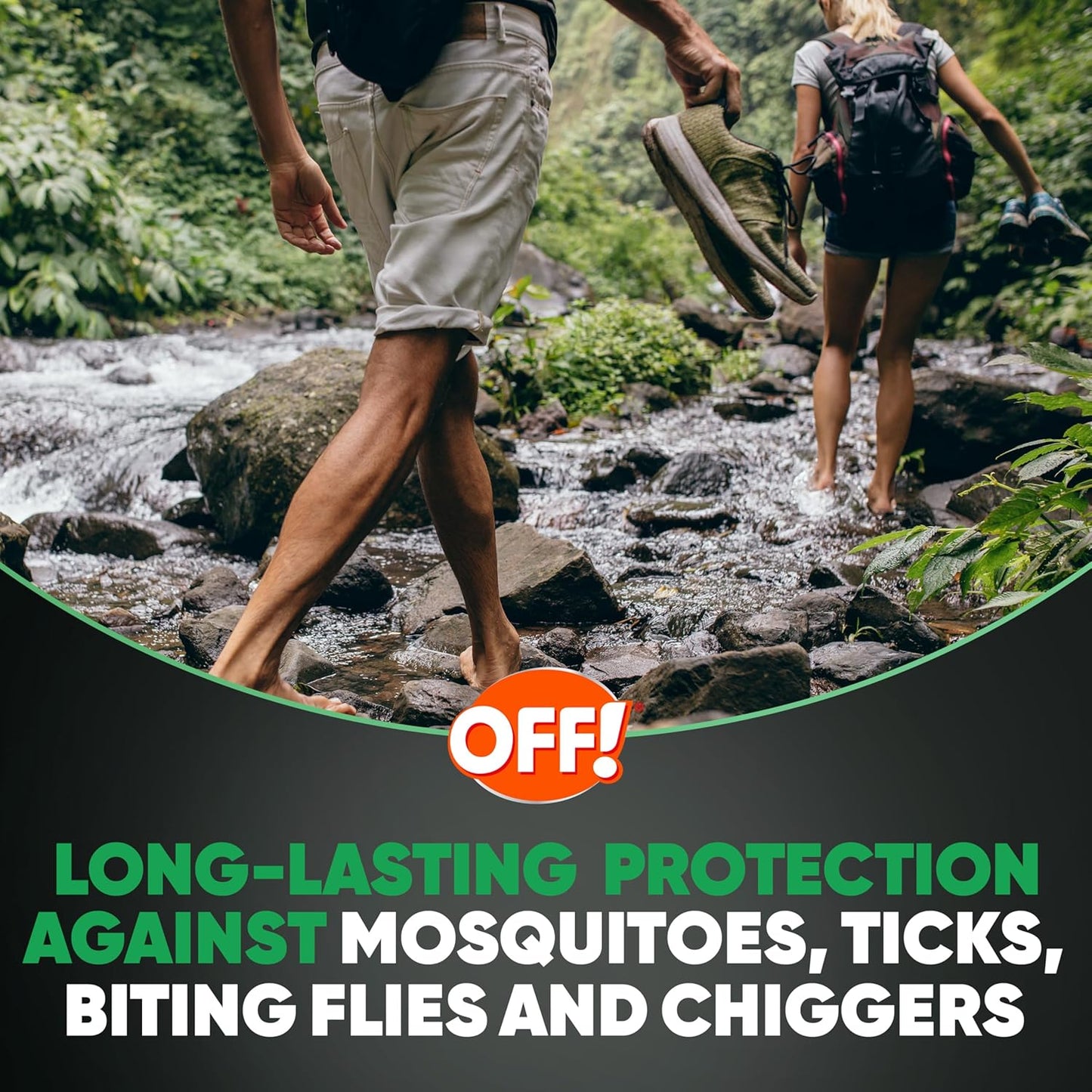OFF! Sportsmen Insect Repellent 3 Deep Woods, 6 oz / 170 g