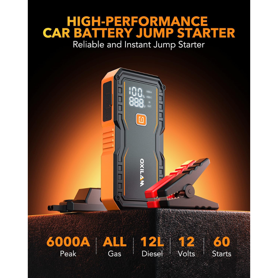 Oxilam Y2 Jump Starter, 12V