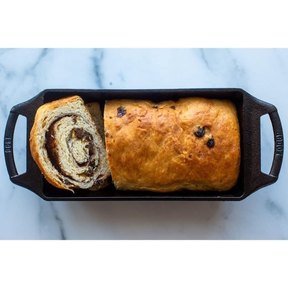 Lodge Cast Iron Loaf Pan 8.5 X 4.5, ( Black )