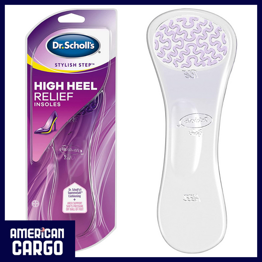 Dr. Scholl's Stylish Step High Heel Relief Insoles Size 6 - 10, 2 Count (Pack of 1)