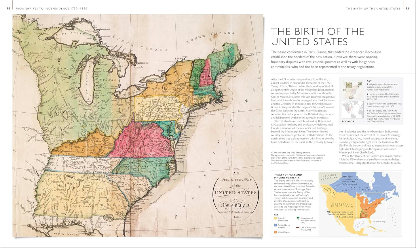 Smithsonian History of North America Map by Map