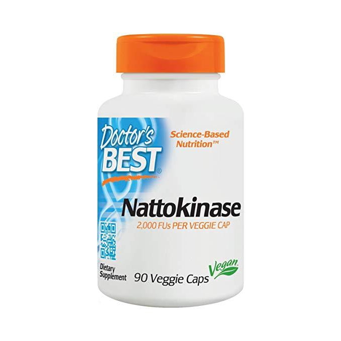 Doctors Best Nattokinase 2,000 FUs (90 Veggie Caps)
