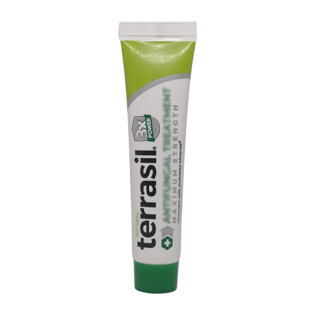 Terrasil 3x Power Maximum Strength Cream, 0.5 oz / 14 g