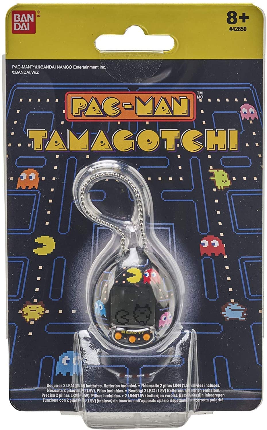Tamagotchi Pac-Man Black Maze, Ages 8+