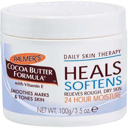 Palmers Cocoa Butter Formula with Vitamin E, Daily Skin Therapy Heals Soften 24 Hour Moisture 100 g / 3.5 oz