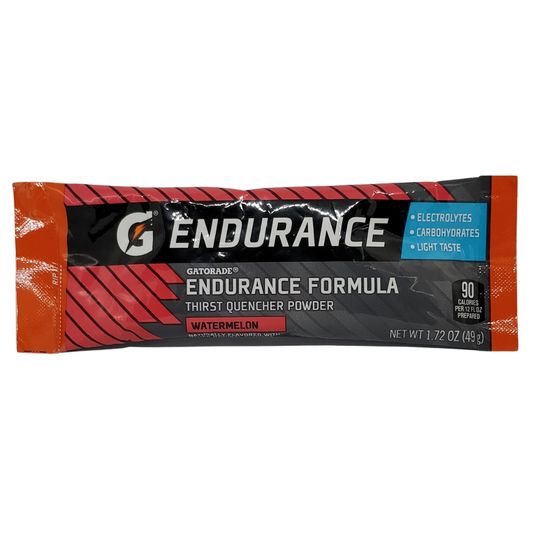 Gatorade Endurance Formula Thirst Quencher Powder, Watermelon Flavor, 1.72 oz / 49 g