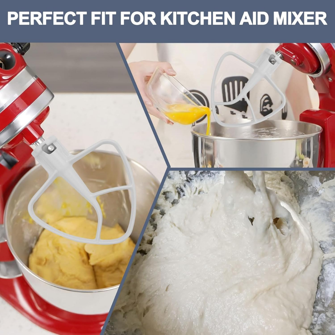KitchenAid Flat Beater Mixer Accessory K45B, White