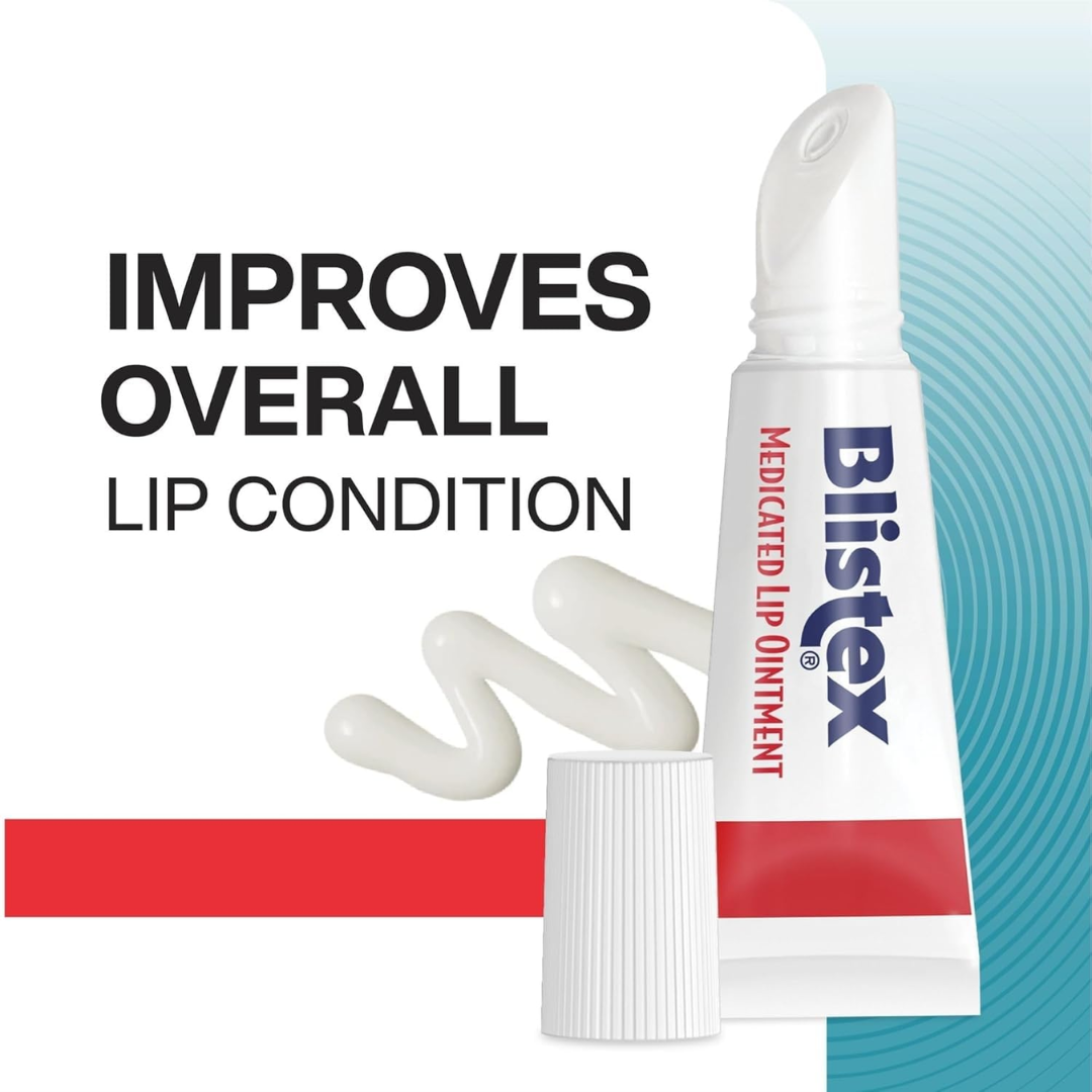 Blistex Medicated Lip Ointment, 0.21 oz / 6 g each, 3 Tubes