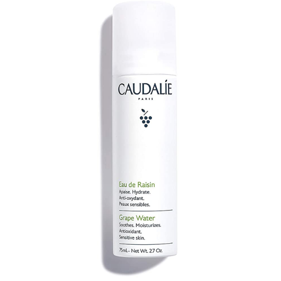 Caudalie Grape Water Soothing & Moisturizing Facial Mist for Sensitive Skin, 2.7 oz. / 75ml