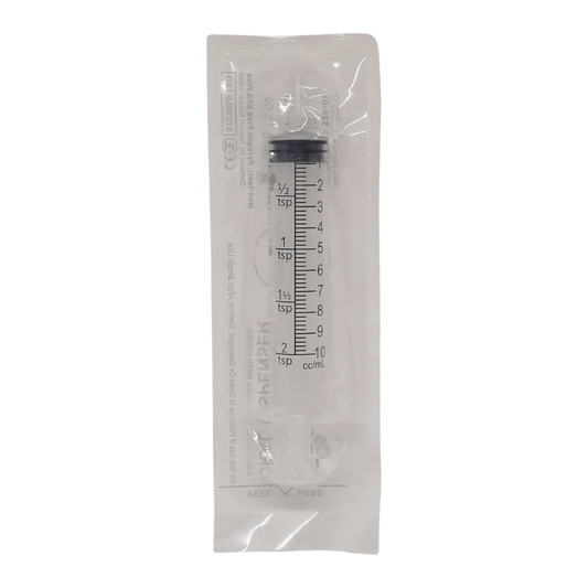 EXPIRY 12/2026 CareTouch Oral Disposable Syringe with Cover 10 ml, 1 Count