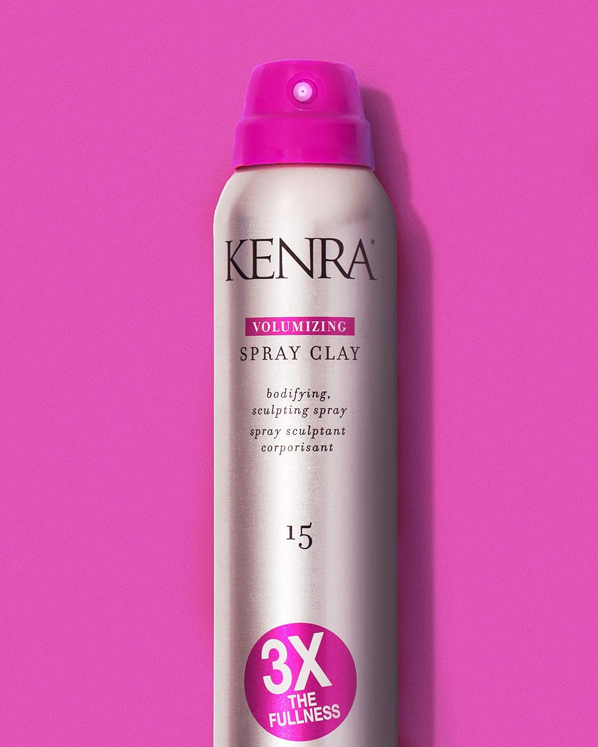 Kenra Volumizing Spray Clay 15 Bodifying, Fullness Spray 3X The Fullness 113 g / 4 oz