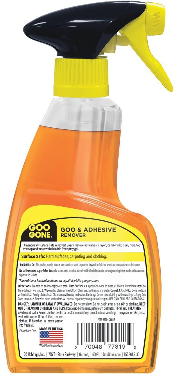 Goo Gone Goo & Adhesive Remover 12 Fl oz / 355ml