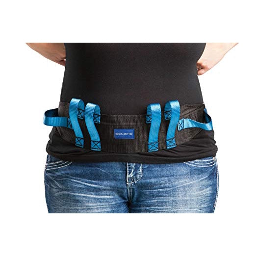 LiftAid Transfer & Walking Gait Belt (Blue)