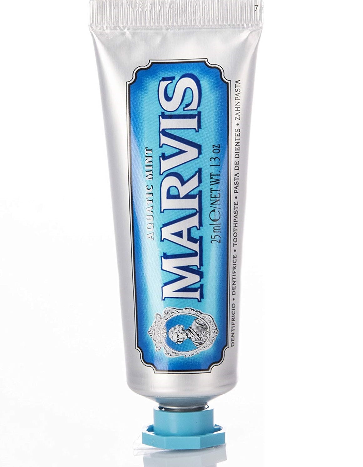 Marvis Travel Toothpaste (25 mL) Flavor: Aquatic Mint