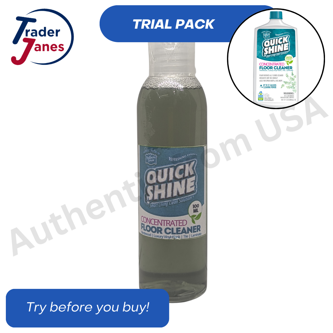 Trial Size Halloway House Quick Shine Smart Living Solution Concentrated Floor Cleaner, 100 ml