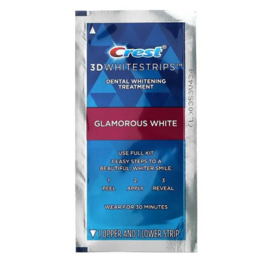 Crest 3D White No Slip Whitestrips Dental Whitening Treatment