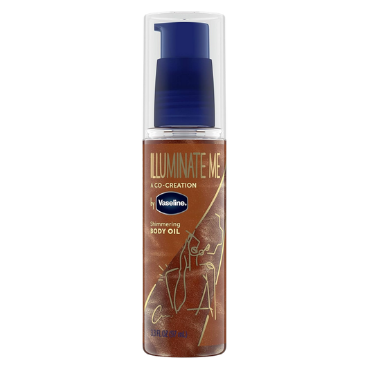 Vaseline Illuminate Me Shimmering Body Oil, 3.3 oz / 97 ml